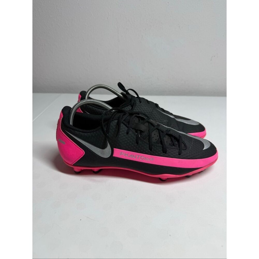 Nike Phantom GT Academy FG Mens Soccer Cleats Black/Pink CK8459-006 Size 7